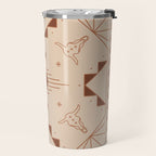 Lost Desert Tile - Adobe Travel Mug Gallery Image 2