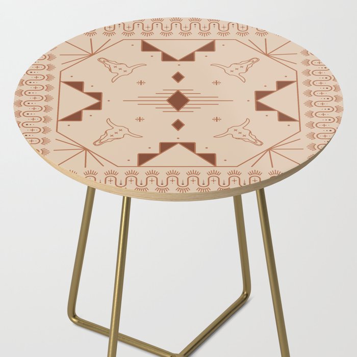 Lost Desert Tile - Adobe Side Table Gallery Image 2