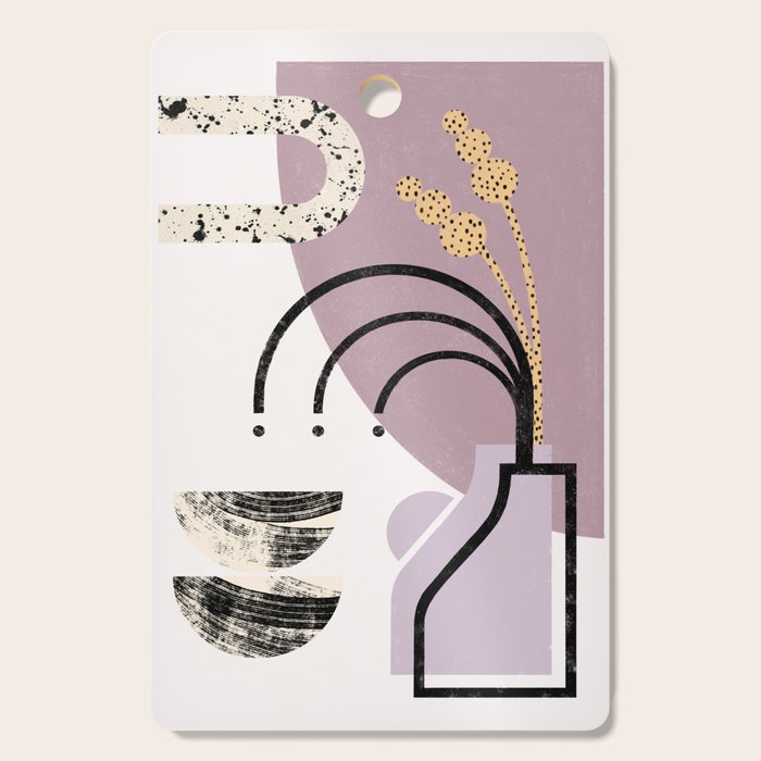 Lilac Vase Cutting Board Gallery Image 1