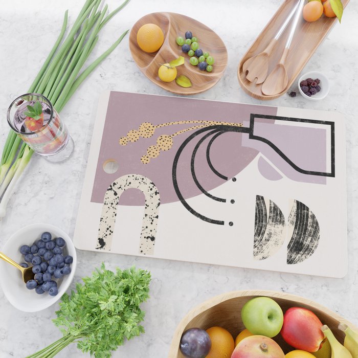 Lilac Vase Cutting Board Gallery Image 2