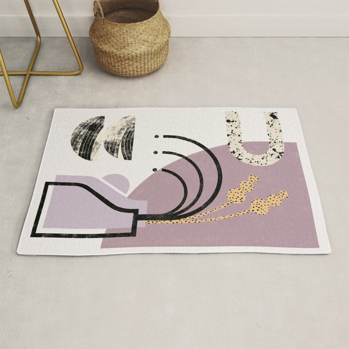 Lilac Vase Rug Gallery Image 1
