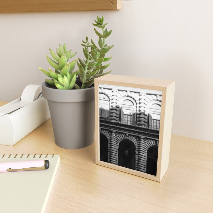 Florence Arches in B+W  |  Travel Photography Mini Art Print Gallery Image 2