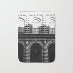 Florence Arches in B+W  |  Travel Photography Bath Mat Gallery Image 1