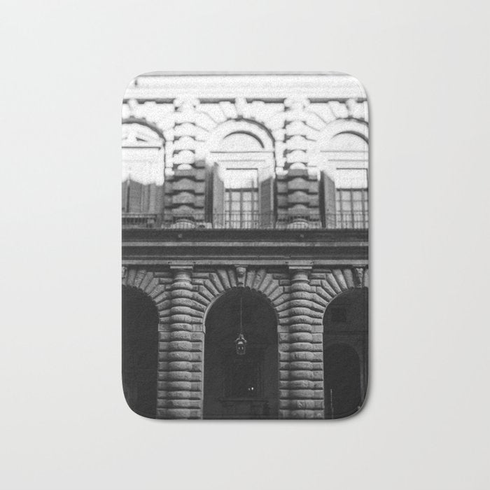 Florence Arches in B+W  |  Travel Photography Bath Mat Gallery Image 1