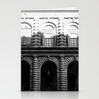 Florence Arches in B+W  |  Travel Photography Stationery Card Gallery Image 2