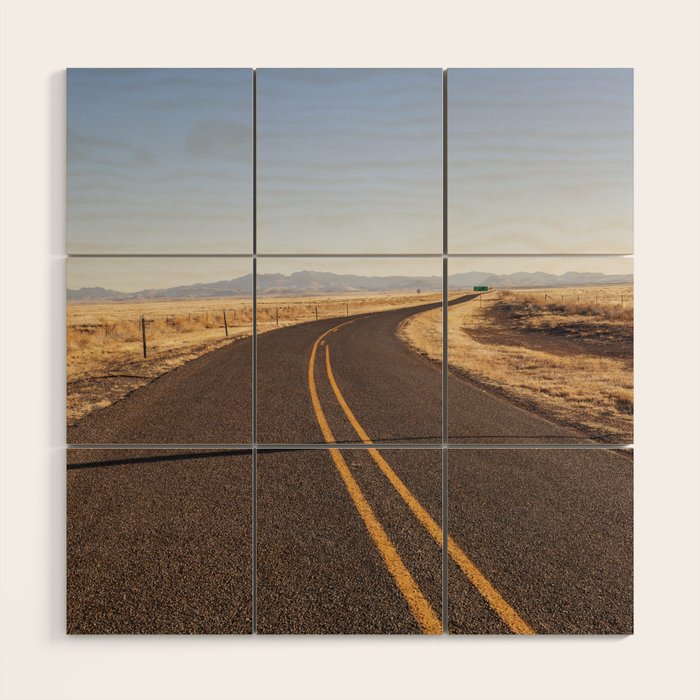West Texas Davis Mountains Photography x Valentine Texas Wood Wall Art Gallery Image 1
