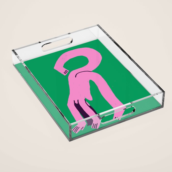 The Yoga Pose Acrylic Tray Gallery Image 1