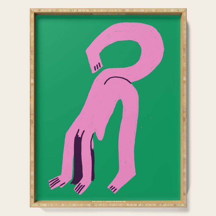 The Yoga Pose Serving Tray Gallery Image 1