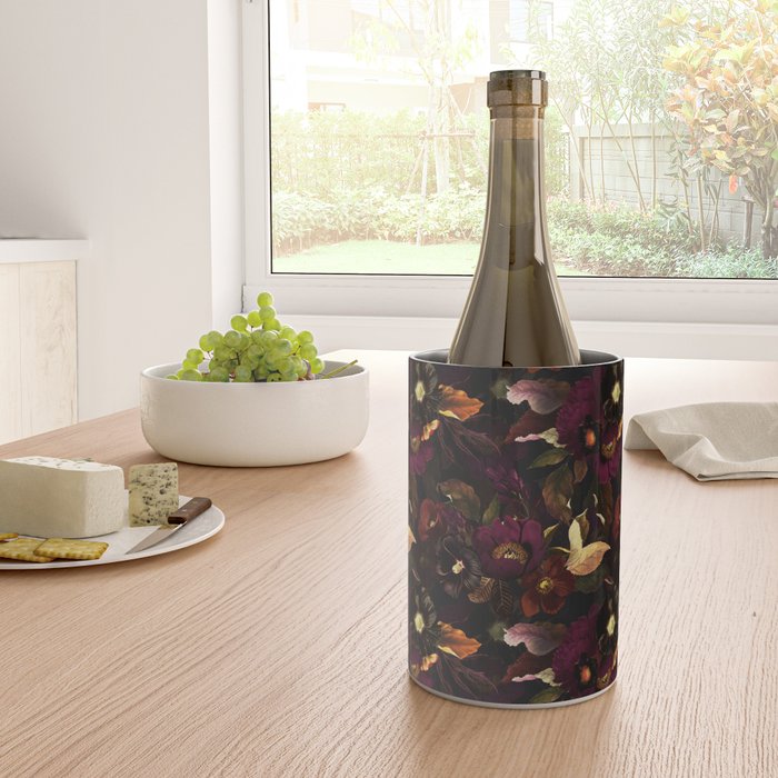Vintage & Shabby Chic - Flowers at Night Wine Chiller Gallery Image 4