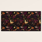 Vintage & Shabby Chic - Flowers at Night Desk Mat Gallery Image 3