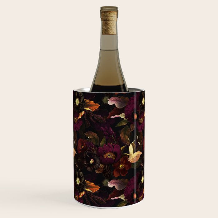 Vintage & Shabby Chic - Flowers at Night Wine Chiller Gallery Image 1