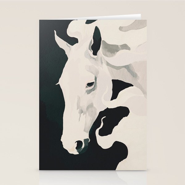 White Horse Stationery Card Gallery Image 2