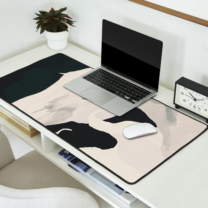 White Horse Desk Mat Gallery Image 2