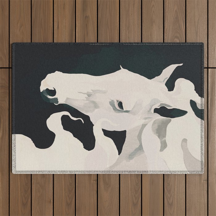 White Horse Outdoor Rug Gallery Image 1