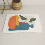Minimalist Still Life Art Rug Gallery Image 1