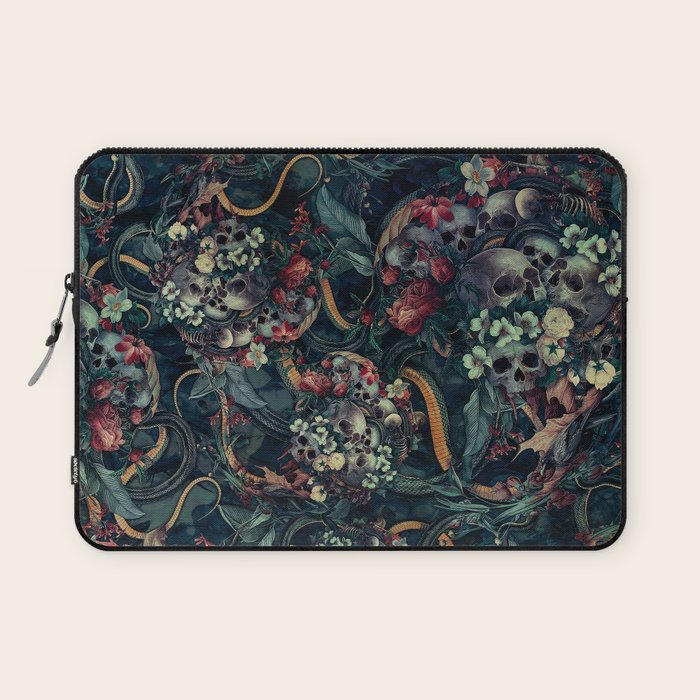 Skulls and Snakes Laptop Sleeve Gallery Image 1