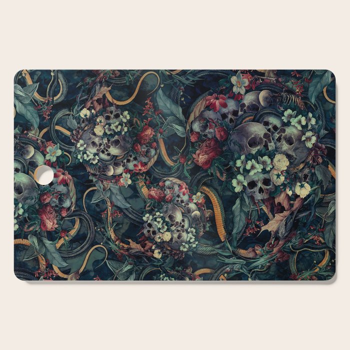 Skulls and Snakes Cutting Board Gallery Image 1