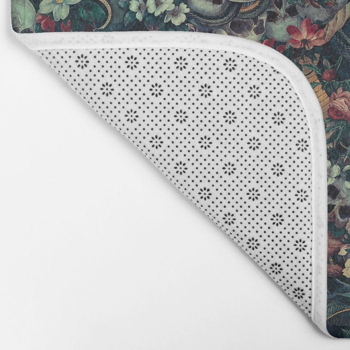 Skulls and Snakes Bath Mat Gallery Image 2