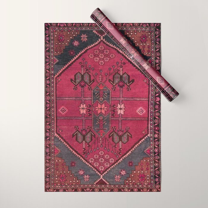 Bohemian Artwork Wrapping Paper Gallery Image 1