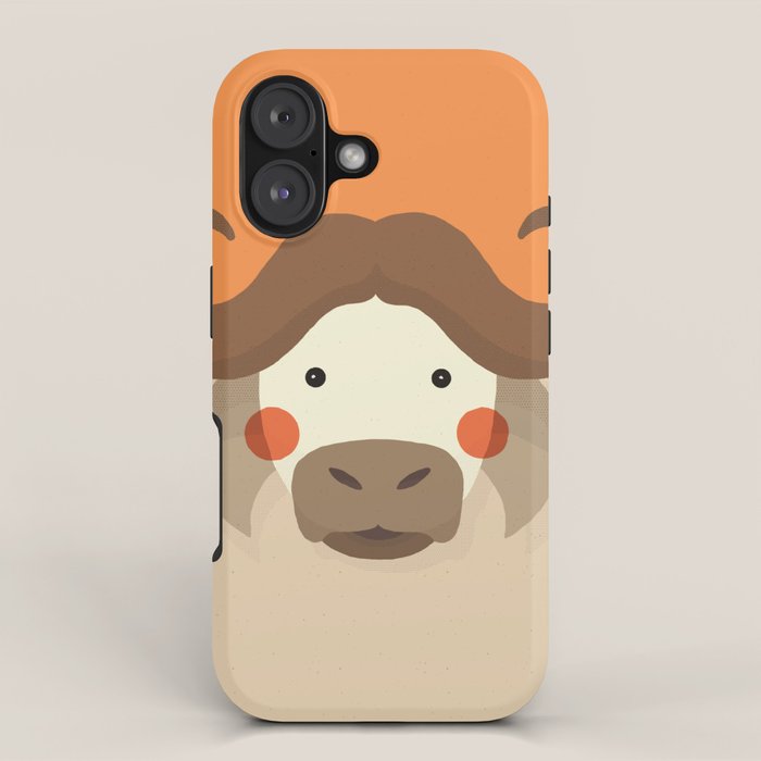 Cape Buffalo, Animal Portrait iPhone Case Gallery Image 1