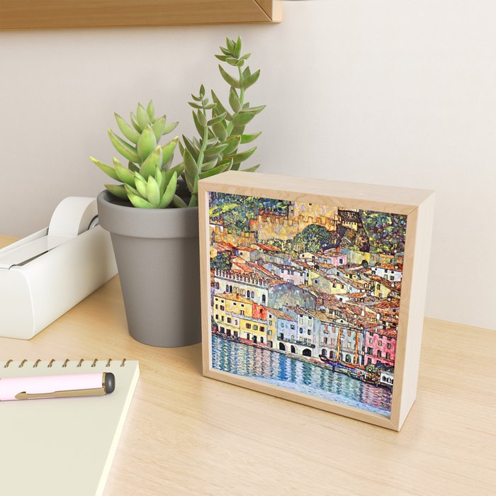 Gustav Klimt Malcesine on Lake Garda Mini Art Print Gallery Image 2