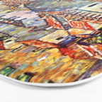 Gustav Klimt Malcesine on Lake Garda Bath Mat Gallery Image 3