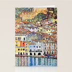 Gustav Klimt Malcesine on Lake Garda Stationery Card Gallery Image 2