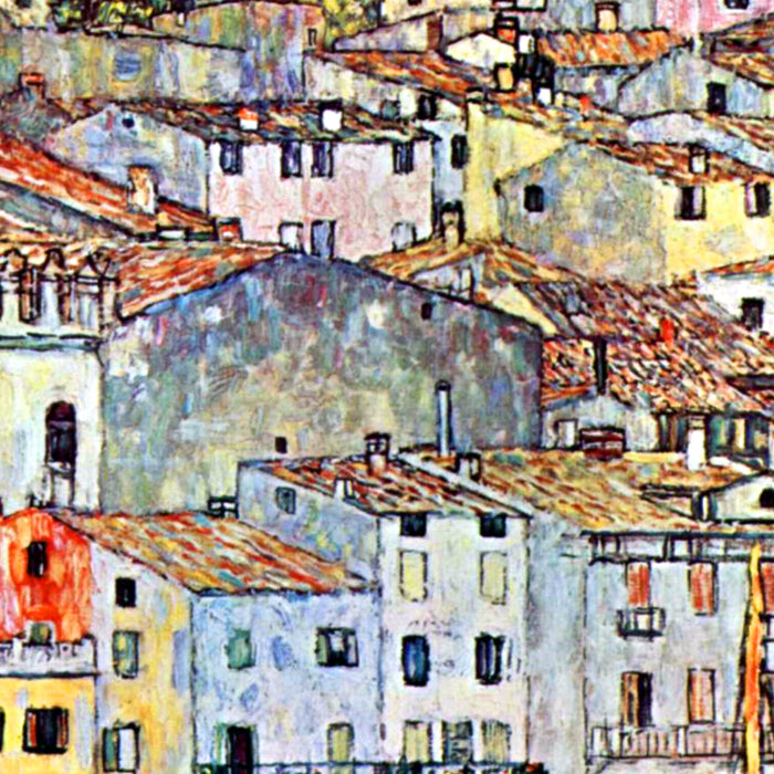 Gustav Klimt Malcesine on Lake Garda Coffee Mug Gallery Image 2
