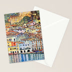 Gustav Klimt Malcesine on Lake Garda Stationery Card Gallery Image 2