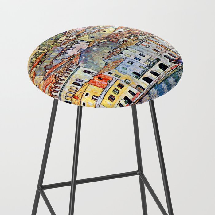 Gustav Klimt Malcesine on Lake Garda Stool Gallery Image 2