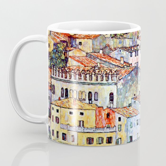 Gustav Klimt Malcesine on Lake Garda Coffee Mug Gallery Image 3