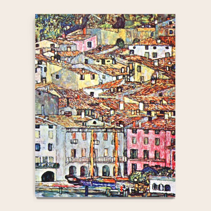 Gustav Klimt Malcesine on Lake Garda Notebook Gallery Image 4