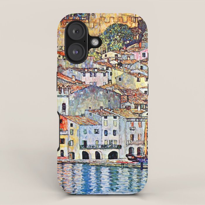 Gustav Klimt Malcesine on Lake Garda iPhone Case Gallery Image 1