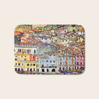 Gustav Klimt Malcesine on Lake Garda Bath Mat Gallery Image 1