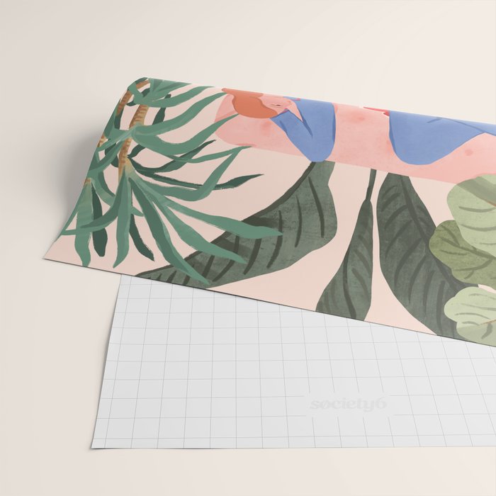 Reading with The Plants Wrapping Paper Gallery Image 2