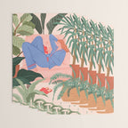 Reading with The Plants Wrapping Paper Gallery Image 3