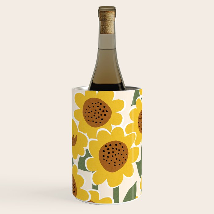 Sunny Flowers - 3 Wine Chiller Gallery Image 2