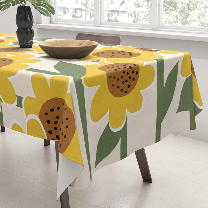 Sunny Flowers - 3 Tablecloth Gallery Image 3