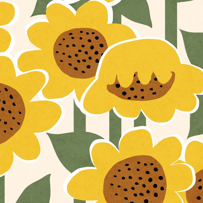 Sunny Flowers - 3 Coffee Mug Gallery Image 2