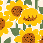 Sunny Flowers - 3 Coffee Mug Gallery Image 2