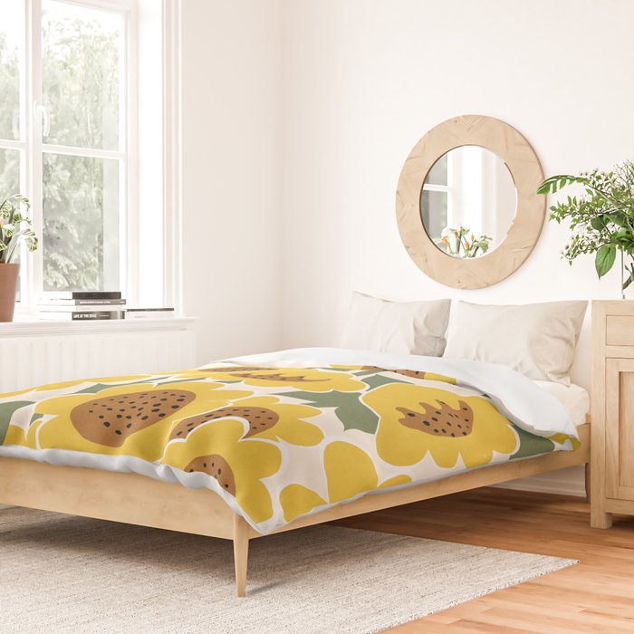 Sunny Flowers - 3 Duvet Cover Gallery Image 2
