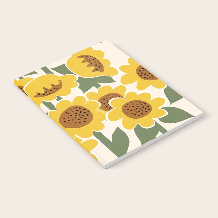 Sunny Flowers - 3 Notebook Gallery Image 2