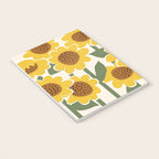 Sunny Flowers - 3 Notebook Gallery Image 3
