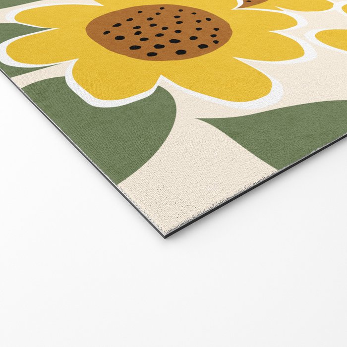 Sunny Flowers - 3 Welcome Mat Gallery Image 2