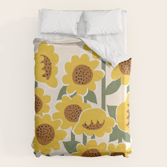 Sunny Flowers - 3 Duvet Cover Gallery Image 6