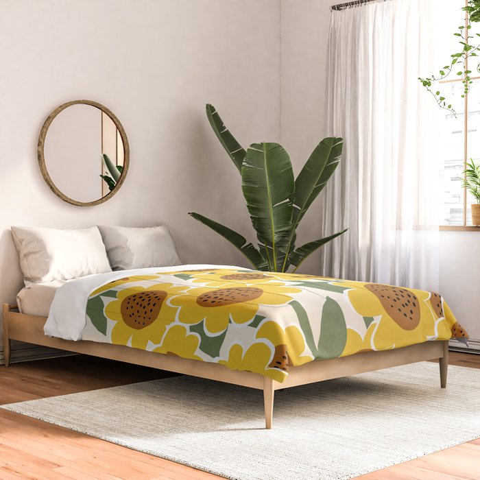 Sunny Flowers - 3 Comforter Gallery Image 2