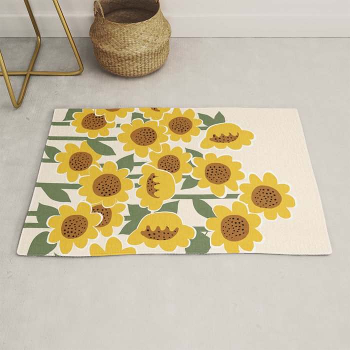 Sunny Flowers - 3 Rug Gallery Image 1