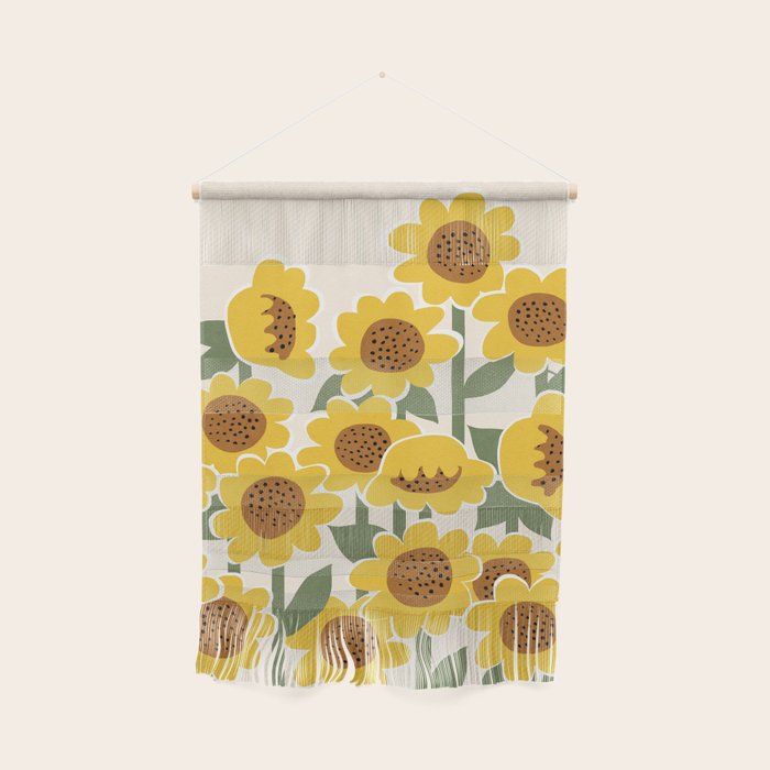 Sunny Flowers - 3 Wall Hanging Gallery Image 1