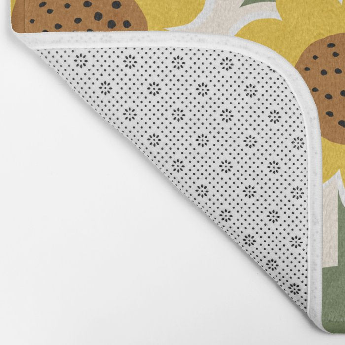 Sunny Flowers - 3 Bath Mat Gallery Image 2