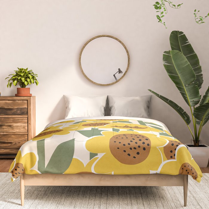Sunny Flowers - 3 Comforter Gallery Image 3